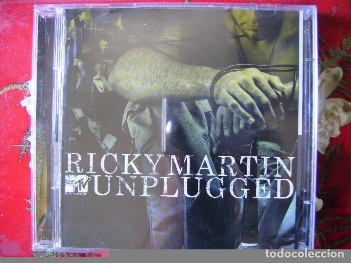 CDs de m&uacute;sica: RICKY MARTIN.UNPLUGGED...CD + DVD - Foto 1