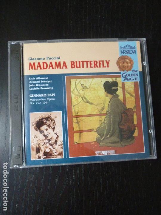 CDs de m&uacute;sica: PUCCINI. MADAMA BUTTERFLY. ARKADIA  2000  2CD - Foto 1