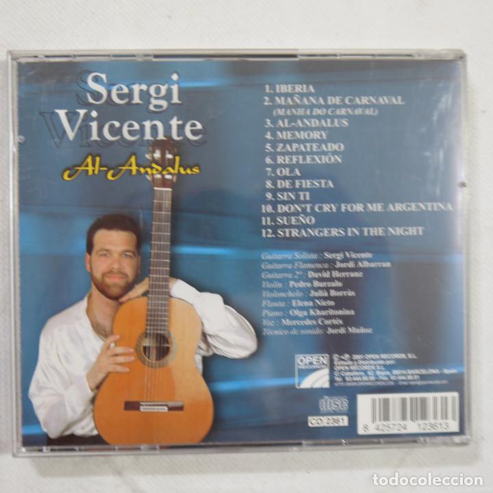 CDs de m&uacute;sica: SERGI VICENTE - AL-ANDALUS - CD 2001 - Foto 2