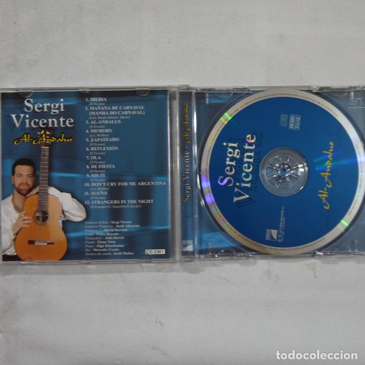 CDs de m&uacute;sica: SERGI VICENTE - AL-ANDALUS - CD 2001 - Foto 3