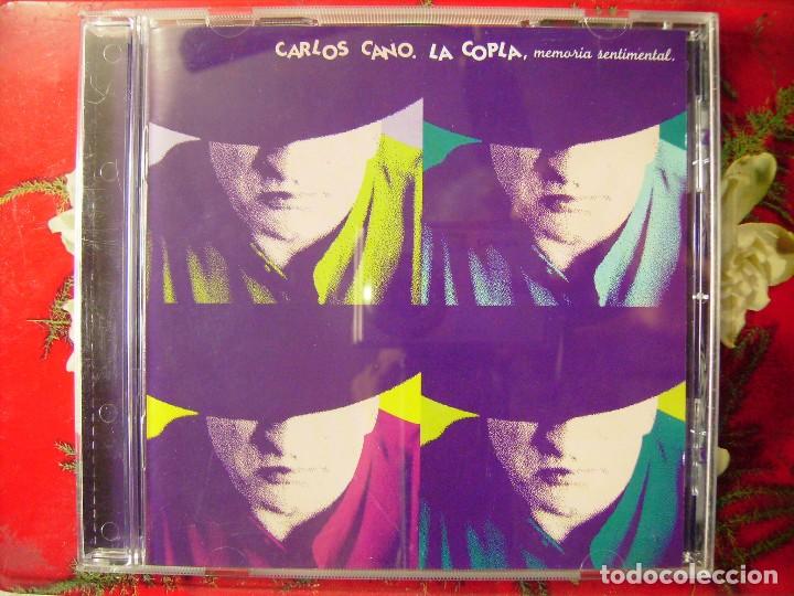 CDs de m&uacute;sica: CARLOS CANO.LA COPLA,MEMORIA SENTIMENTAL - Foto 1