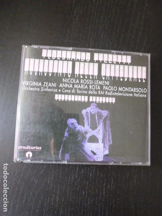 CD de M&uacute;sica: PIZZETTI  ASSASSINIO NELLA CATTEDRALE. NICOLA ROSSI  STRADIVARIUS 1855