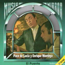 CDs de Música: PACO DE LUCIA Y ENRIQUE MONTOYA - EL PUENTE - CD ALBUM 18 TRACK - MADE IN ISRAEL - MUSIC MIRROR 1993