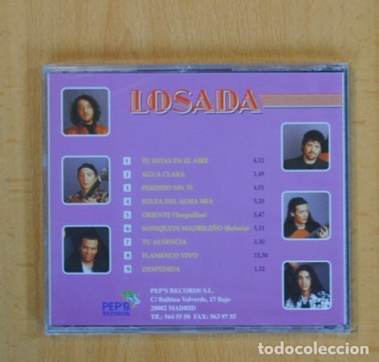 CDs de m&uacute;sica: LOSADA - LOSADA - CD - Foto 2