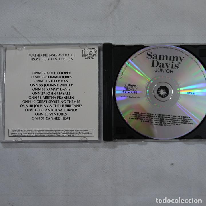CDs de m&uacute;sica: SAMMY DAVIS JUNIOR - CD MADE IN SWITZERLAND - Foto 2