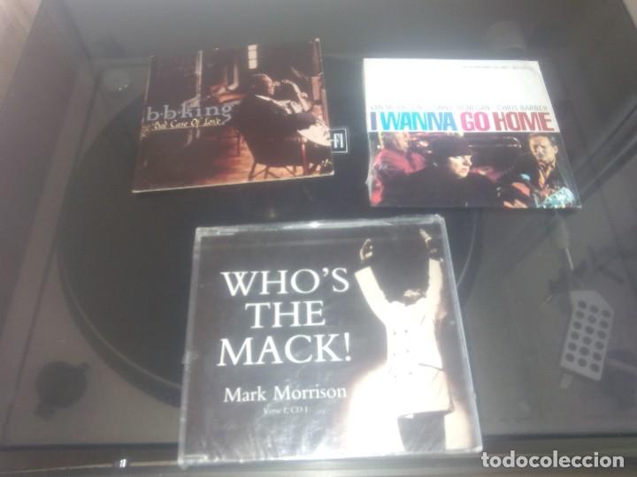 CDs de m&uacute;sica: MARK MORRISON -VAN MORRISON -B B KING 3 CD SINGLE - Foto 1
