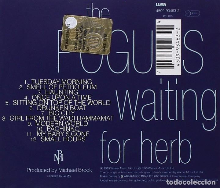 CDs de m&uacute;sica: Pogues - Waiting for Herb - CD - Foto 2