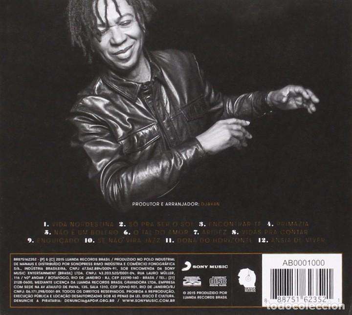 CDs de m&uacute;sica: Djavan - Vidas Pra Contar - CD Digipack - Foto 2