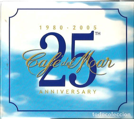 CDs de m&uacute;sica: TRIPLE CD CAFE DEL MAR  25 ANNIVERSARY ( 45 TEMAS ) - Foto 1