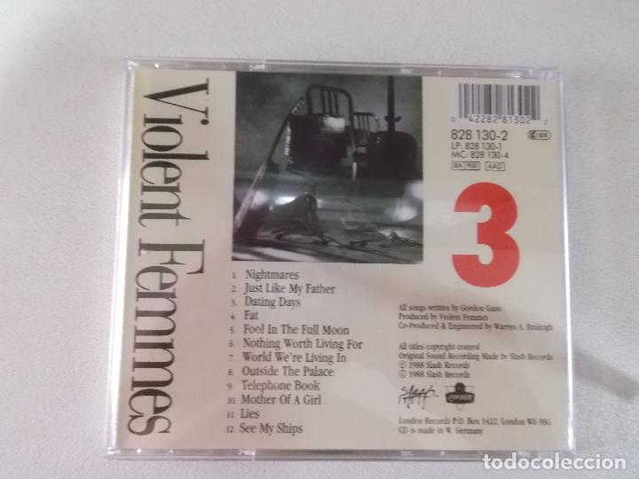 CDs de m&uacute;sica: VIOLENT FEMMES CD 1988 - Foto 2