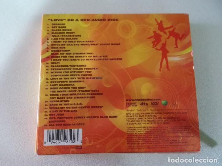 CDs de m&uacute;sica: THE BEATLES, LOVE, CD + DVD 2008 - Foto 6