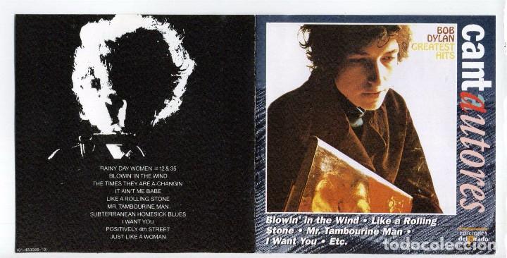 CDs de m&uacute;sica: BOB DYLAN, CREATEST HITS. CD. - Foto 1