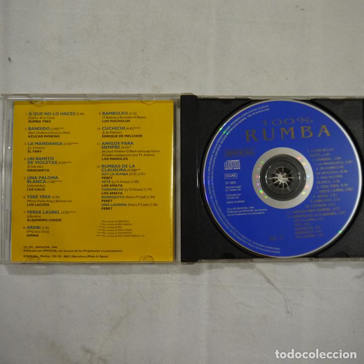CDs de m&uacute;sica: 100% RUMBA VOL. 3 - CD 1994 - Foto 2