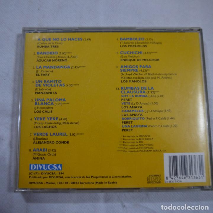 CDs de m&uacute;sica: 100% RUMBA VOL. 3 - CD 1994 - Foto 3