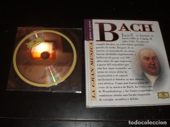 CDs de m&uacute;sica: CD Y LIBRO LA GRAN MUSICA PASO A PASO BACH - Foto 1