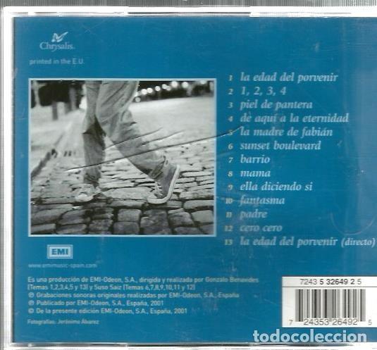 CDs de m&uacute;sica: CD JAVIER ALVAREZ : GRANDES EXITOS ( CHRYSALIS ) - Foto 2