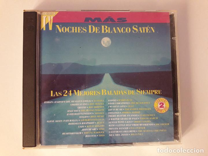 CDs de m&uacute;sica: CD DOBLE - Mas noches de blanco saten - Hispavox 1992 - 2 CDs - A estrenar