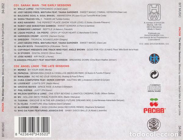 CDs de m&uacute;sica: Pacha Ibiza - The Winter Sessions - Foto 2