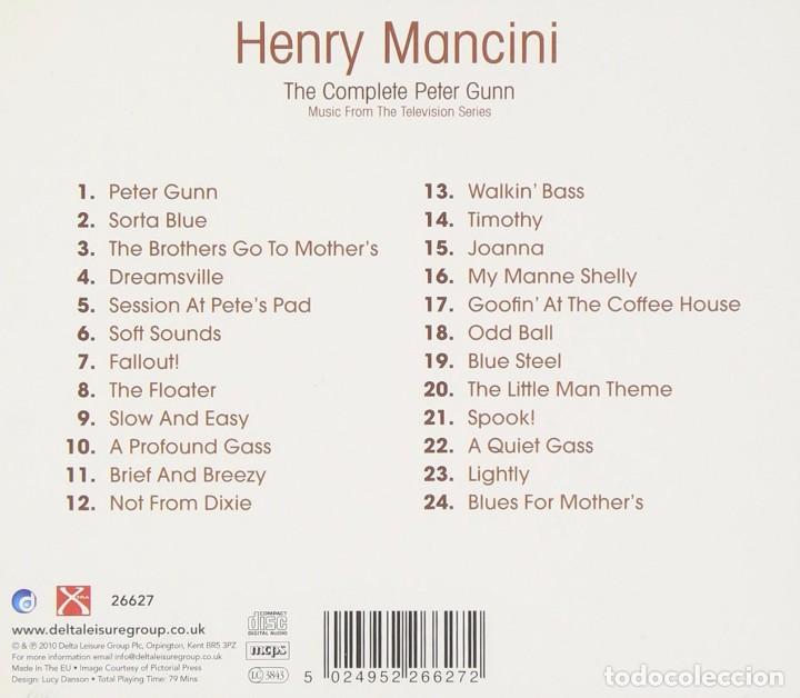 CDs de m&uacute;sica: Henry Mancini - The Complete Peter Gunn - CD Precintado - Foto 2