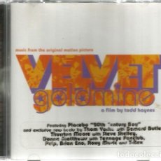 CDs de Música: CD VELVET GOLDMINE ( PLACEBO, PULP, T. REX, ROXY MUSIC, THE VENUS IN FURS, BRIAN ENO, LOU REED, ETC 