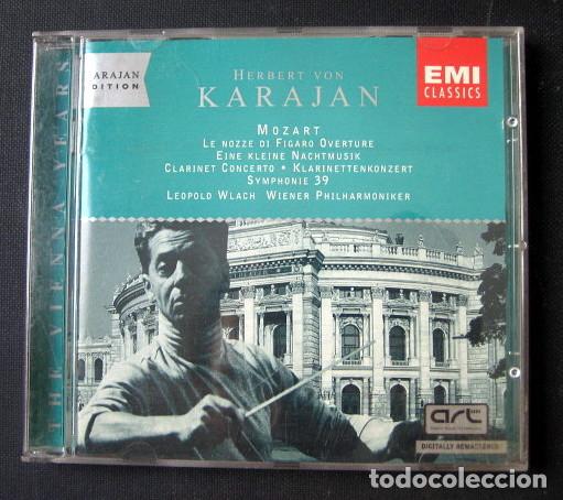 CDs de m&uacute;sica: Karajan - Mozart. Piezas varias - Foto 1