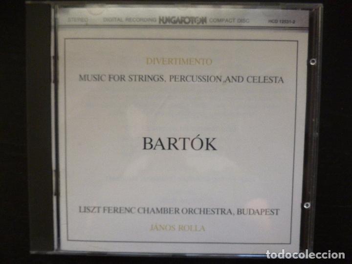 CDs de m&uacute;sica: MUSIC FOR STRINGS PERCUSSION AND CELESTA. BARTOK. HUNGAROTON 1984 - Foto 1