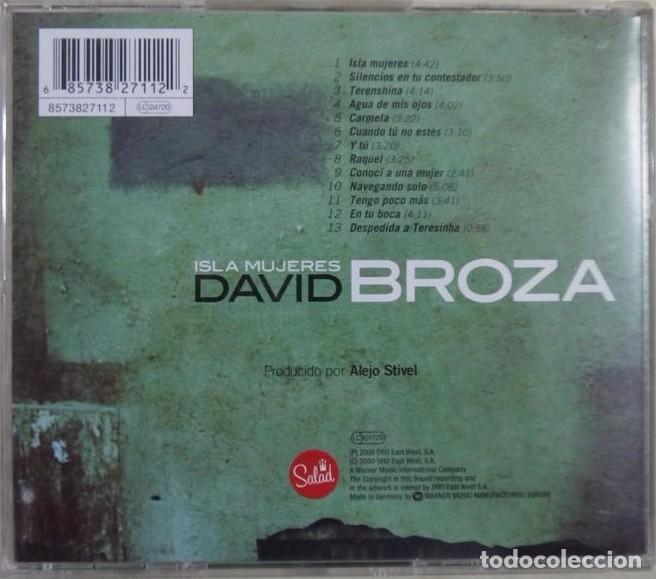 CDs de m&uacute;sica: David Broza - Isla Mujeres - CD - Foto 2