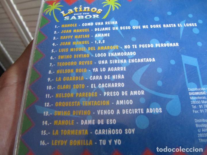 CDs de m&uacute;sica: LATINOS PERO CON SABOR - Foto 2