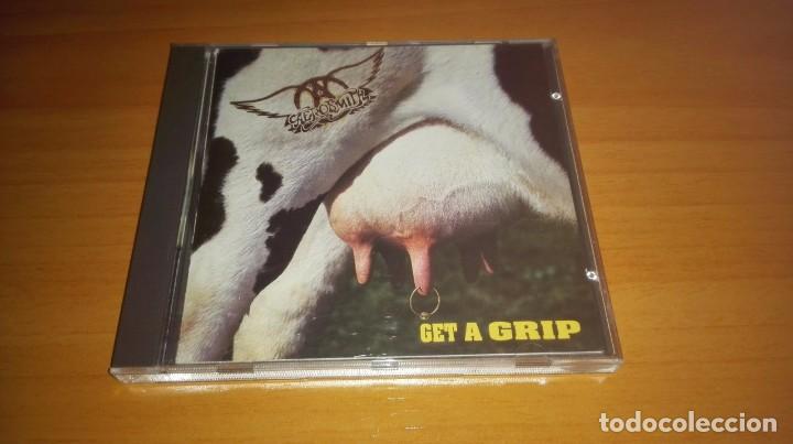 CDs de m&uacute;sica: CD HEAVY DE AEROSMITH - GET A GRIP - Foto 1