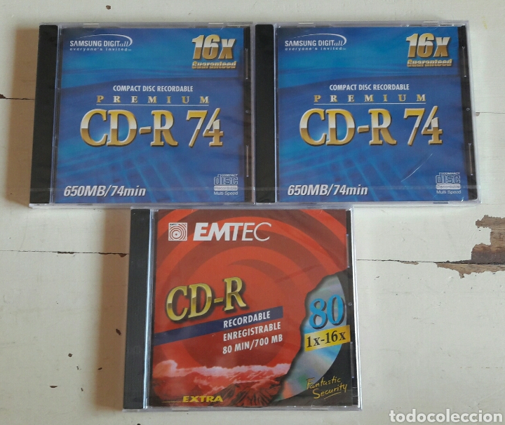 CDs Virgenes vintage