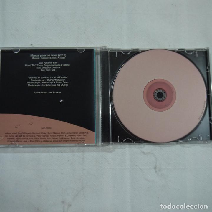 CDs de m&uacute;sica: MALACARA - MANUAL PARA LOS LUNES - CD 2010 - Foto 2