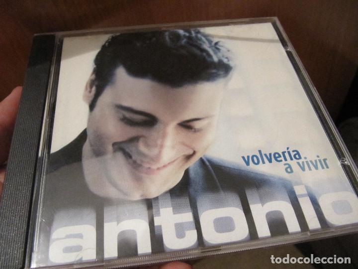 CDs de m&uacute;sica: ANTONIO / VOLVERIA A VIVIR - Foto 1