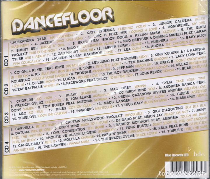 CDs de m&uacute;sica: Dancefloor. Estuche con 4 CD (precintado) - Foto 2