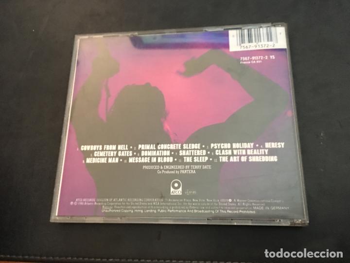CDs de m&uacute;sica: PANTERA (COWBOYS FROM HELL) CD 12 TRACK GERMANY (CDI9) - Foto 3