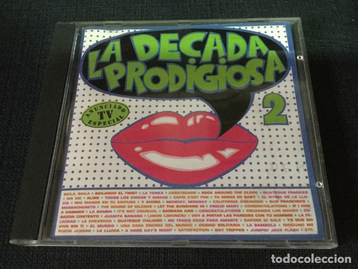 CDs de m&uacute;sica: LA DECADA PRODIGIOSA 2 CD 1987 - Foto 1
