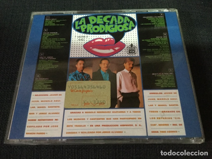CDs de m&uacute;sica: LA DECADA PRODIGIOSA 2 CD 1987 - Foto 2