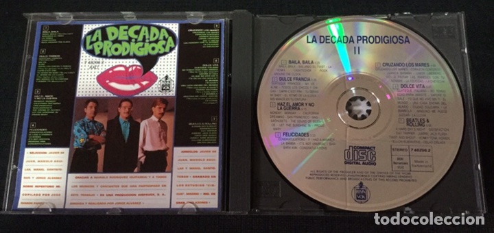 CDs de m&uacute;sica: LA DECADA PRODIGIOSA 2 CD 1987 - Foto 3