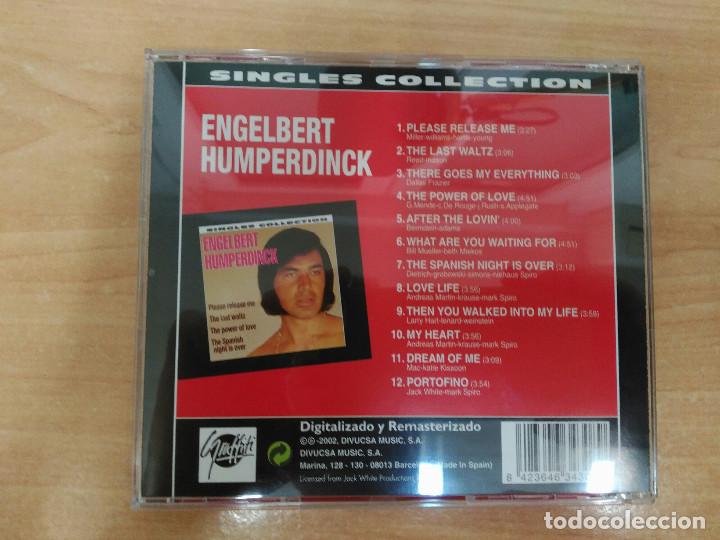 CDs de m&uacute;sica: Engelbert Humperdinck. Singles Collection - Foto 2