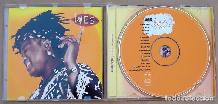 CDs de m&uacute;sica: WES - WELENGA (CD) 1998 - 14 TEMAS - Foto 2