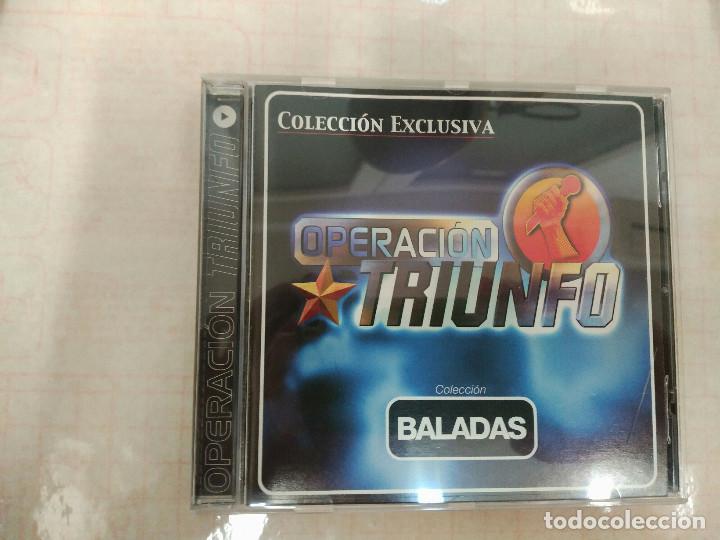 CDs de m&uacute;sica: Operaci&oacute;n Triunfo. Grandes Baladas - Foto 1