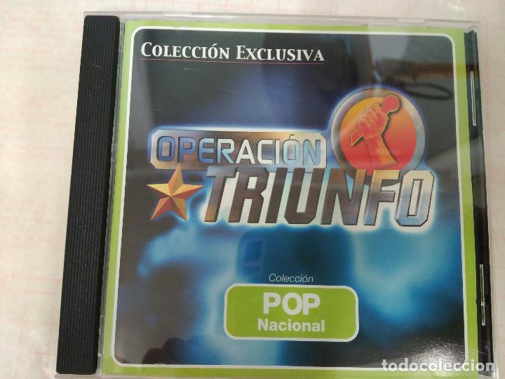CDs de m&uacute;sica: Operaci&oacute;n Triunfo. Pop - Foto 1