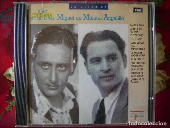 CDs de m&uacute;sica: MIGUEL DE MOLINA-ANGELILLO.EXITOS...PEDIDO MINIMO 5&euro; - Foto 1