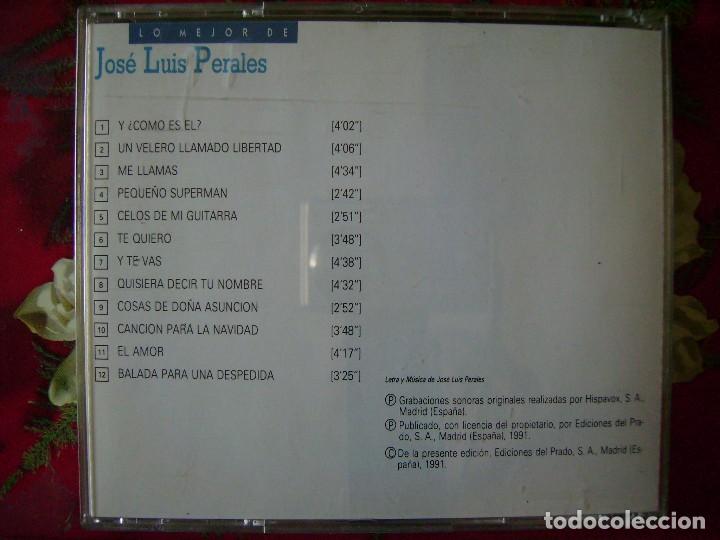 CDs de m&uacute;sica: JOSE LUIS PERALES.EXITOS...PEDIDO MINIMO 5&euro; - Foto 2