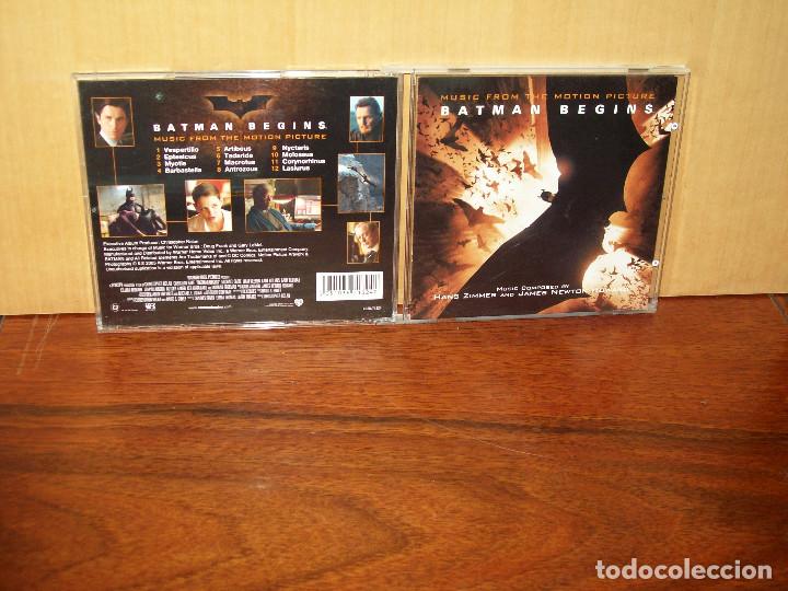 batman begins - musica de hans zimmer and james - Buy CD's of Soundtracks  on todocoleccion