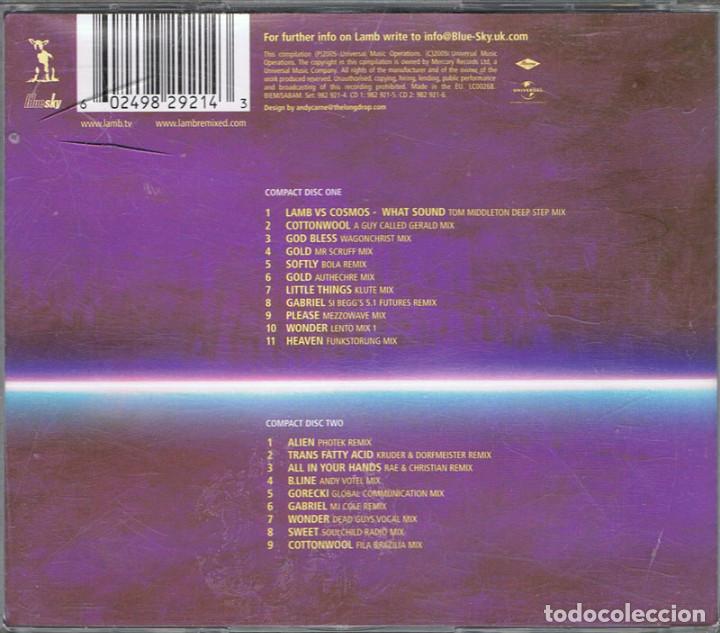 CDs de m&uacute;sica: Lamb - Remixed. Doble CD - Foto 2