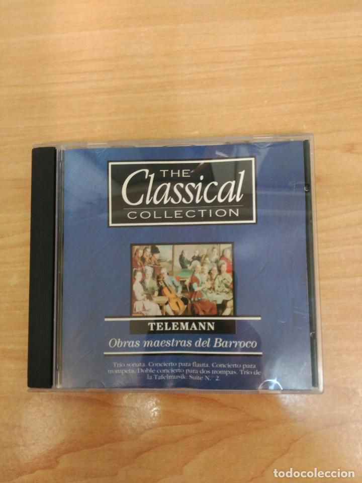 CDs de m&uacute;sica: Telemann. Obras maestras del Barroco - Foto 1