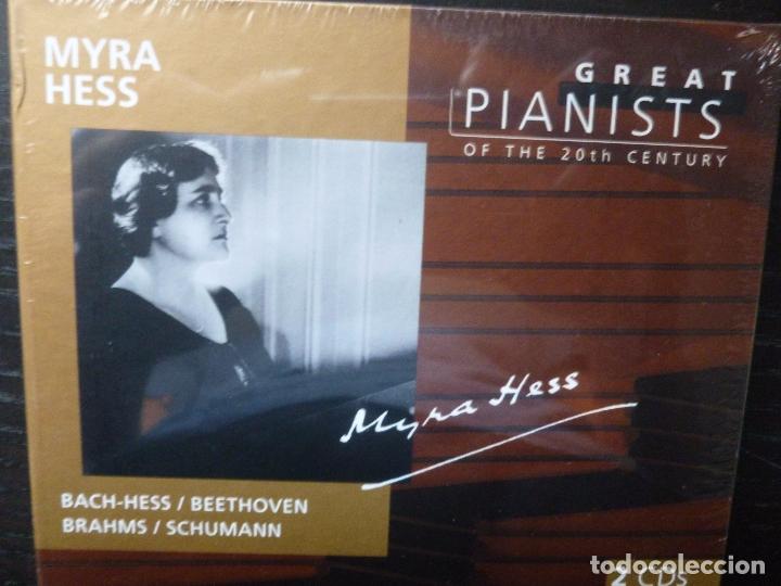 CD di Musica: GREAT PIANSITS OT FHE 20th CENTURY MYRA HESS    2CD  1999 &iexcl;NUEVO!