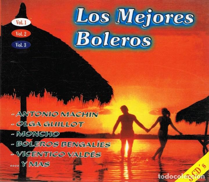CDs de m&uacute;sica: CD LOS MEJORES BOLEROS VOL. 1,2 Y 3 - Foto 1
