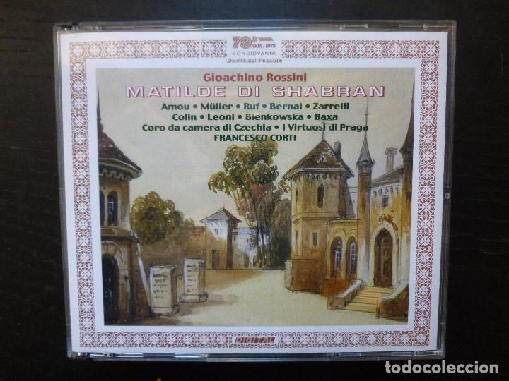 CDs de m&uacute;sica: ROSSINI  MATILDE DI SHABRAN BONGIOVANNI  3CD - Foto 1