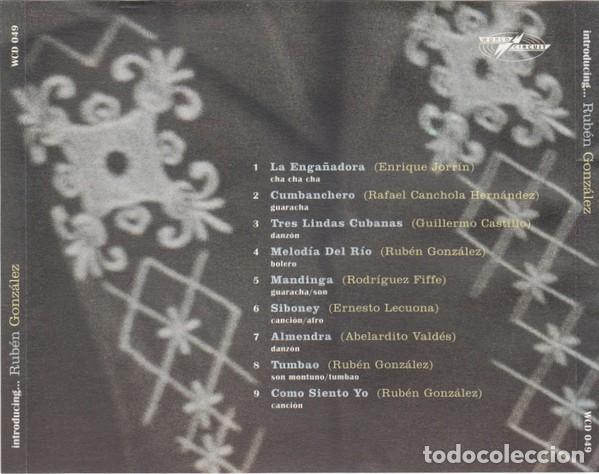 CDs de m&uacute;sica: RUBEN GONZALEZ. INTRODUCING .WORLD CIRCUIT A&Ntilde;O 1997 - Foto 2
